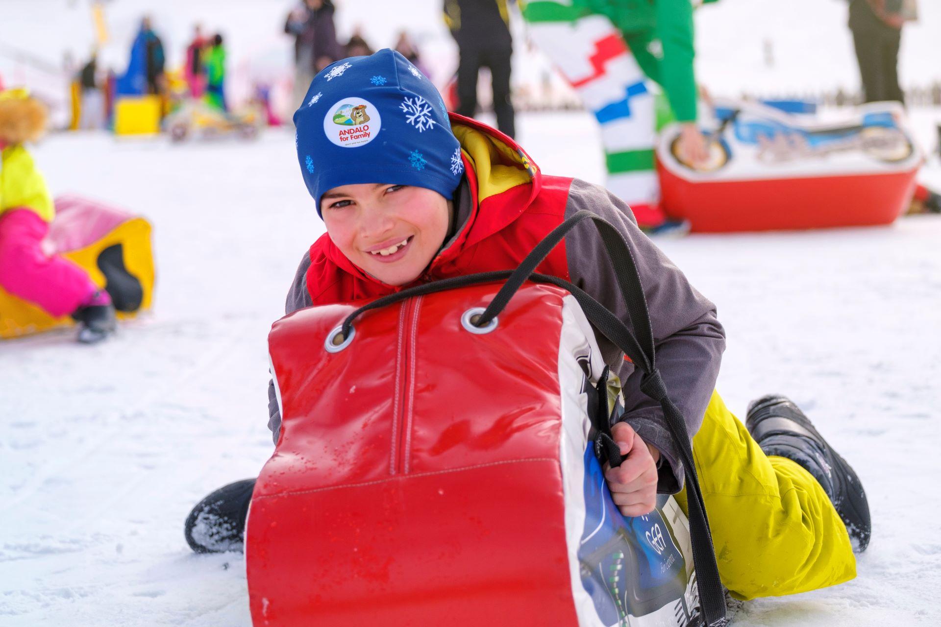 Baby Park sulla neve di Andalo