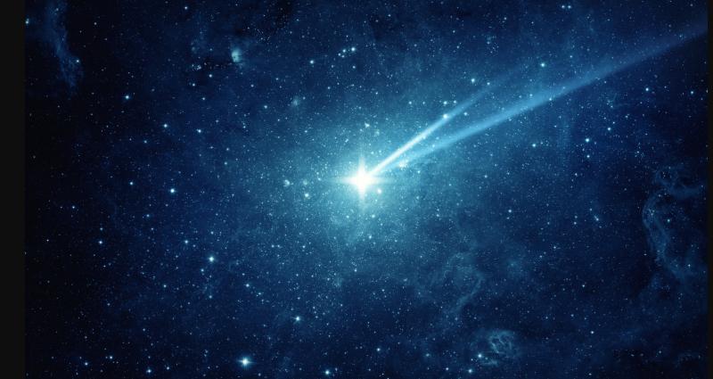 Following the star in the comet