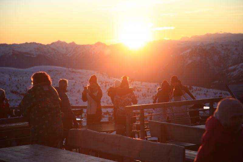 Tramonto da Cima Paganella