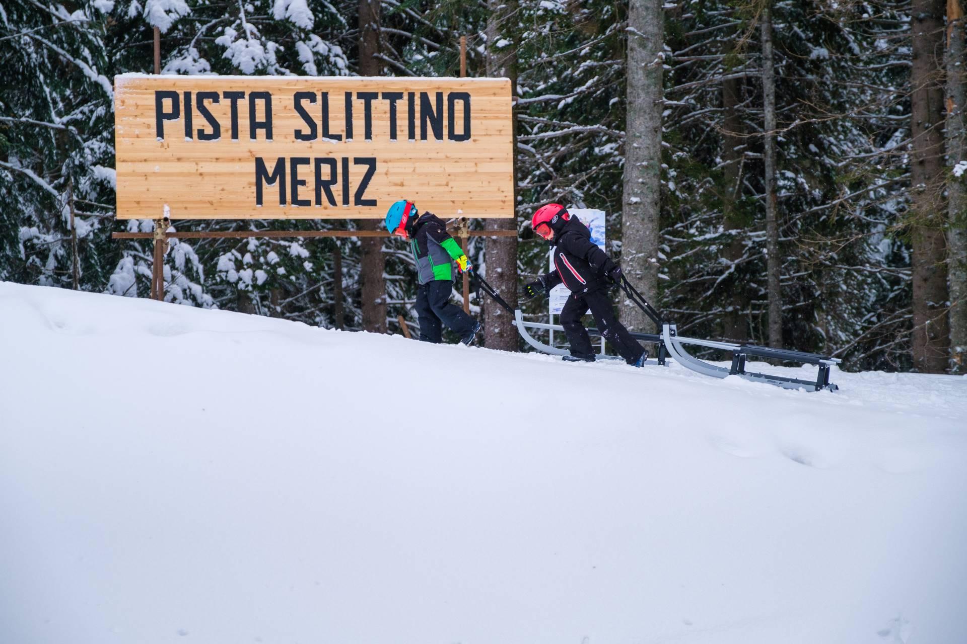 Slittino ad Andalo